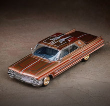 Load image into Gallery viewer, MK 1:64 HEC Brown Deville Muscle Lowrider Sport Model Diecast Metal Car New Collection