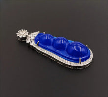 Load image into Gallery viewer, Nature Jade Fortune Beans Pendant Necklace Gift Jewelry charm Blessing Lucky c
