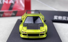 Load image into Gallery viewer, Star 1:64 Green NSX NA1 Widebody Racing Sports Model Diecast Metal Car New Collection