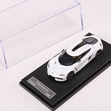 Load image into Gallery viewer, HKM 1:64 White Gemera Super Racing Sports Model Diecast Metal Car