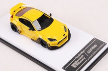 Load image into Gallery viewer, Scalemini 1:64 Yellow GR86 Rocket Bunny Racing Sport Model Diecast Resin Car