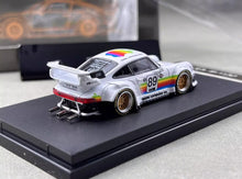 Load image into Gallery viewer, Star 1:64 White #89 RWB 930 964 GT Racing Sports Model Diecast Metal Car BN