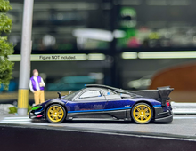 Load image into Gallery viewer, CM 1:64 Blue Zonda R Racing Sports Model Diecast Metal Car New Collection