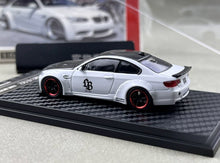 Load image into Gallery viewer, Fine 1:64 White Carbon M3 E92 Widebody Sports Model Diecast Metal Car New Collection