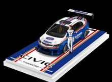 Load image into Gallery viewer, TM 1:64 JDM Blue Civic Type R FD2 Figure Sports Model Diecast Metal Car New Collection