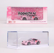 Load image into Gallery viewer, HF 1:64 Pink Singer 930 Turbo Study #43 Sports Model Diecast Metal Car New
