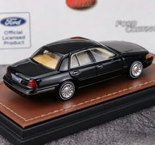 Load image into Gallery viewer, GOC 1:64 HEC Black Crown Victoria LX CV Sedan Model Diecast Metal Car New Collection