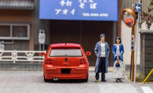 Load image into Gallery viewer, FH 1:64 Orange VW Golf GTI MK4 2 Doors Coupe Sport Model Diecast Metal Car New