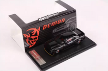Load image into Gallery viewer, FW 1:64 Black Demon SRT Challenger Muscle Sports Model Diecast Metal Car New Collection
