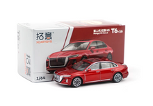 Load image into Gallery viewer, XCARTOYS 1:64 Red Hongqi H5 Sedan Model Toy Diecast Metal Car New