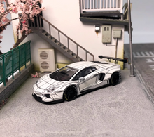 Load image into Gallery viewer, TPC 1:64 White LP700-4 Aventador LB Racing Sports Model Diecast Metal Car New