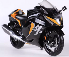 Load image into Gallery viewer, Maisto 1:12 Black 2022 Hayabusa Sports Model Diecast Metal Motorcycle New Collection