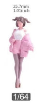 Load image into Gallery viewer, 1:64 Painted Figure Model Miniature Resin Diorama Sand Lady Cute Girl Street Collection