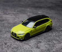 Load image into Gallery viewer, Minigt 1:64 Yellow M3 Touring Wagon Sports Model Diecast Metal Car New Collection