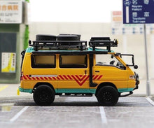 Load image into Gallery viewer, Autobots 1:64 Yellow Delica Camper Off Road Van Model Diecast Metal Car New
