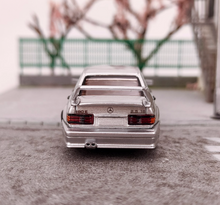 Load image into Gallery viewer, 1:64 SEEKER Silver 190E 2.5-16 Evolution Sports Model Diecast Metal Car New