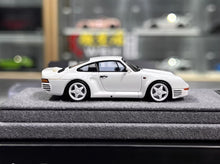 Load image into Gallery viewer, DPM 1:64 White 959 Classic Racing Sports Model Diecast Resin Car New Collection
