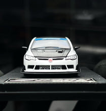 Load image into Gallery viewer, MT 1:64 White JDM Civic Type R FD2 Spoon Sports Model Diecast Metal Car BN