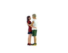 Load image into Gallery viewer, 1:64 Painted Figure Mini Model Miniature Resin Diorama Lover Couple Love Romance