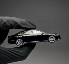 Load image into Gallery viewer, JKM 1:64 Black S8 L D5 Luxury Sedan Sports Model Diecast Metal Car New Collection