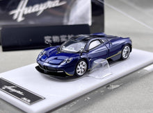 Load image into Gallery viewer, HKM 1:64 Blue Huayra Coupe 2014 Racing Sports Model Diecast Metal Car New Collection