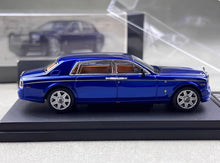 Load image into Gallery viewer, SW 1:64 Blue Phantom VII 7 Luxury Sedan Sports Model Diecast Metal Car New Collection
