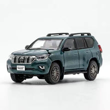 Load image into Gallery viewer, GCD 1:64 Green Land Cruiser LC150 Prado Off Road SUV Model Diecast Metal Car