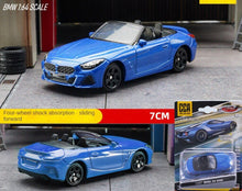 Load image into Gallery viewer, CCA 1:64 Blue Z4 M40i Convertible Racing Sports Model Toy Diecast Metal Car