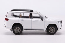 Load image into Gallery viewer, GCD 1:64 White Land Cruiser LC300 GR Sports SUV Model Diecast Metal Car BN
