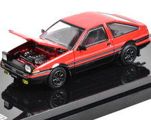 Load image into Gallery viewer, Hobby Japan 1:64 Red JDM AE86 TRUENO GT Sports Model Diecast Metal Car New Collection