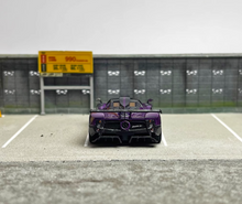Load image into Gallery viewer, U2 1:64 Purple Zonda 760LH Super Racing Sports Model Diecast Resin Car Box