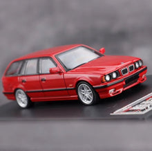 Load image into Gallery viewer, Mortal 1:64 Red M5 E34 Touring Wagon Sports Model Diecast Metal Car New Collection