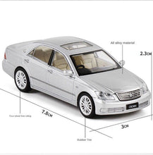 Load image into Gallery viewer, JKM 1:64 JDM 2007 Crown 12 VII Sedan Sports Model Metal Diecast Car New