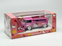 Load image into Gallery viewer, Flame 1:64 Pink VW T1 RWB Pickup Camper Kombi Model Diecast Metal Car New Collection
