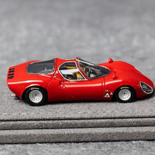 Load image into Gallery viewer, DMH 1:64 Red Tipo33 Stradale Racing Sport Model Diecast Resin Car New Collection