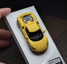 Load image into Gallery viewer, Zincit 1:64 Yellow 296 GTB Racing Sports Model Diecast Metal Car New Collection