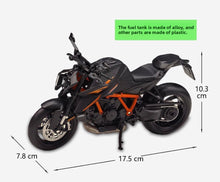 Load image into Gallery viewer, WELLY 1:12 Black KTM 1390 Super Duke R Motorcycle Bike Sports Model Diecast
