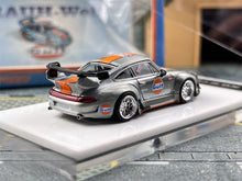 Load image into Gallery viewer, FS 1:64 Silver Gulf RWB 993 GT Racing Sports Model Diecast Metal Car New Collection