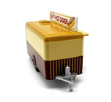 Load image into Gallery viewer, 1:76 Bob's Hot Dogs Trailer Model Diecast Metal Vending Car New