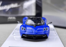 Load image into Gallery viewer, HKM 1:64 Blue Huayra Coupe 2014 Racing Sports Model Diecast Metal Car New Collection