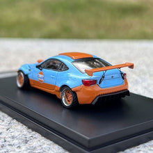 Load image into Gallery viewer, DCM 1:64 Blue JDM GT45 86 GR Gulf Racing Sports Model Diecast Metal Car BN