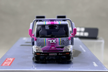 Load image into Gallery viewer, CC 1:64 Purple DTM H300 Tow Flatbed Trailer Truck Model Diecast Metal Car New Collection