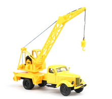 Load image into Gallery viewer, XCARTOYS 1:64 Yellow FAW Jiefang CA10 Crane Truck Model Diecast Metal Car New