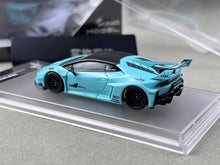 Load image into Gallery viewer, King 1:64 Blue LB Huracan GT Racing Sports Model Diecast Metal Car New Collection