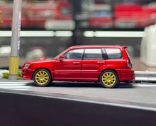 Load image into Gallery viewer, Fiberrun 1:64 HEC Red Forester SG9 STI SUV Sports Model Diecast Metal Car New Collection