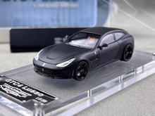Load image into Gallery viewer, PK 1:64 Matte Black GTC4 Lusso Coupe Racing Sports Model Diecast Metal Car New Collection