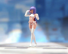 Load image into Gallery viewer, 1:64 Painted Figure Model Miniature Resin Diorama Sand Sexy Girl Cartoon Cute