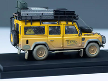 Load image into Gallery viewer, Master 1:64 Yellow Camel Defender 110 SUV ORV Sport Model Diecast Metal Car