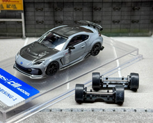 Load image into Gallery viewer, CM 1:64 JDM Grey BRZ Varis Carbon Coupe Sports Model Diecast Metal Car New Collection
