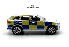 Load image into Gallery viewer, 1:76 F Pace Police SUV Sports Model Diecast Metal Car New